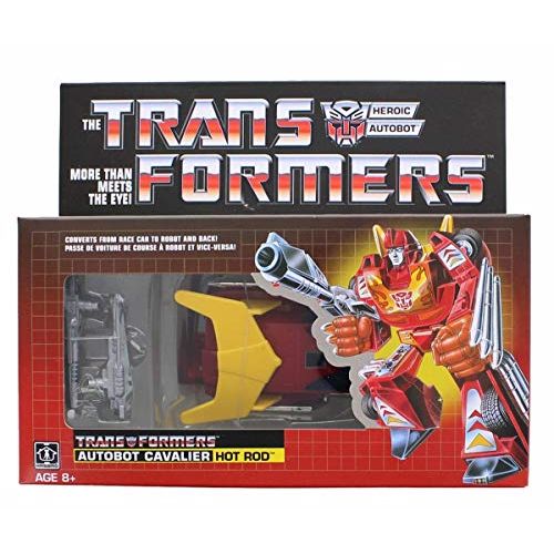 해즈브로 Hasbro Transformers G1 Commemorative Series I Hot Rod Reissue Figure ( Rodimus Major )