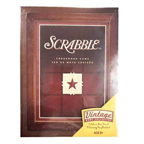 해즈브로 Hasbro Parker Brothers Vintage Game Collection Wooden Book Box Scrabble