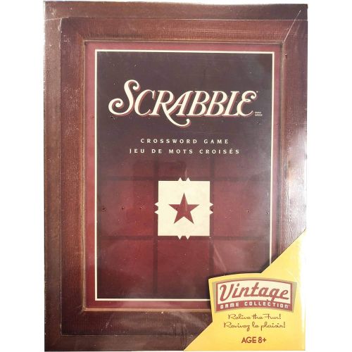 해즈브로 Hasbro Parker Brothers Vintage Game Collection Wooden Book Box Scrabble