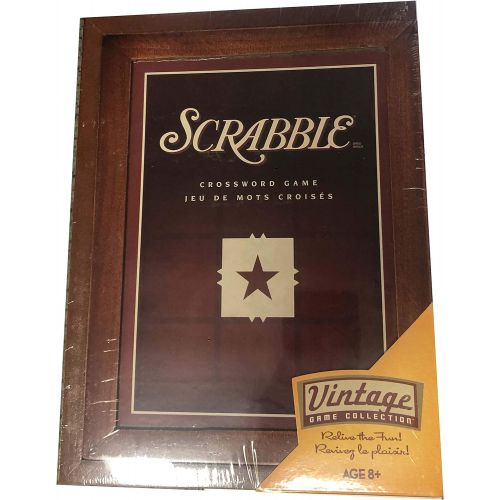 해즈브로 Hasbro Parker Brothers Vintage Game Collection Wooden Book Box Scrabble