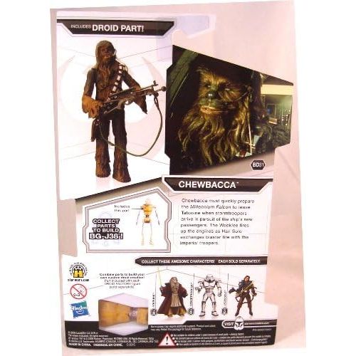 해즈브로 Hasbro Star Wars: Legacy Collection BD31 Chewbacca with Droid BG-J38s Torso Action Figure