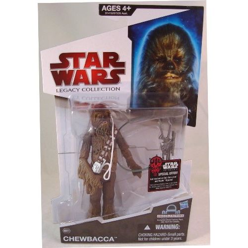 해즈브로 Hasbro Star Wars: Legacy Collection BD31 Chewbacca with Droid BG-J38s Torso Action Figure