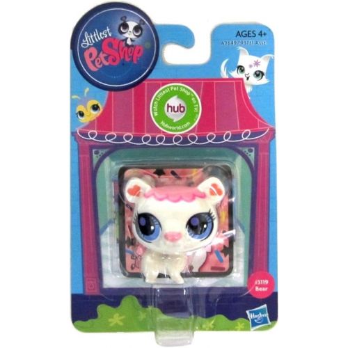 해즈브로 Hasbro Littlest Pet Shop Sweetest Bear Figure #3119 [White]