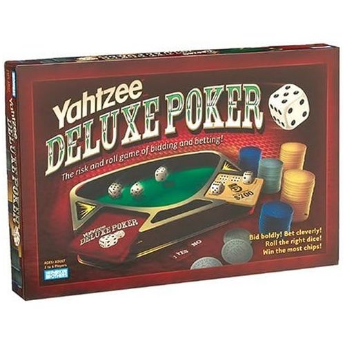 해즈브로 Hasbro Yahtzee Deluxe Poker Game