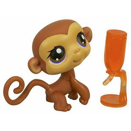 해즈브로 Hasbro Littlest Pet Shop Exclusive Single Pack Figure Monkey [Toy]