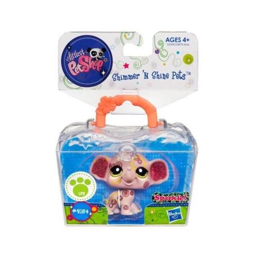 해즈브로 Hasbro Littlest Pet Shop Shimmer N Shine Figure #2154 Elephant