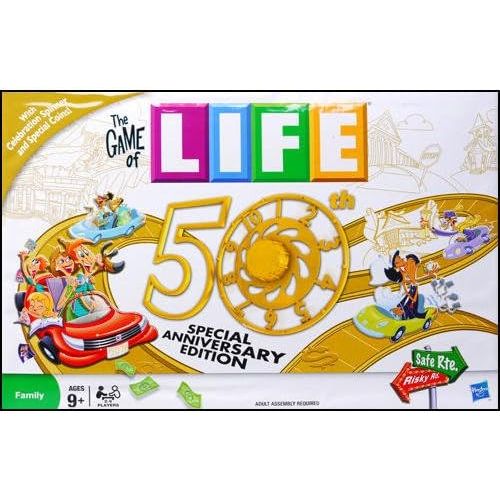 해즈브로 Hasbro Game of Life 50th Anniversary