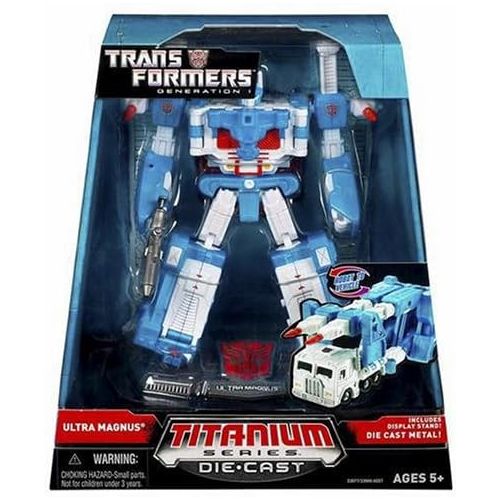 해즈브로 Hasbro Titanium Series Transformers 6 Inch Metal Titanium Series Transformers Ultra Magnus