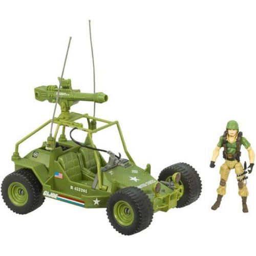 해즈브로 Hasbro G.I. Joe 25th Anniversary Attack on Cobra Island Exclusive A.W.E Striker (All Weather and Environment) AWE with Crankcase Action Figure