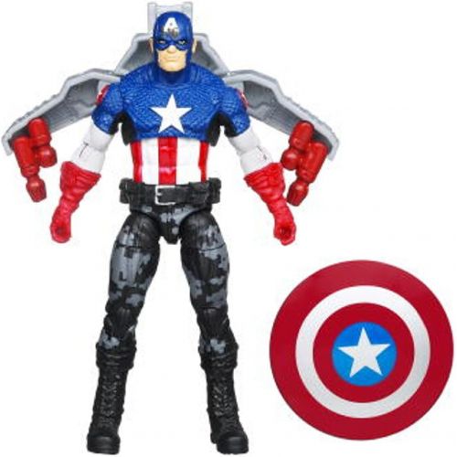 해즈브로 Hasbro Captain America Movie 4 Inch Series 3 Action Figure #14 Night Mission Captain...