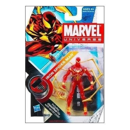 해즈브로 Hasbro Marvel Universe Iron Spider-man Clear Variant Action Figure Series 2 #021