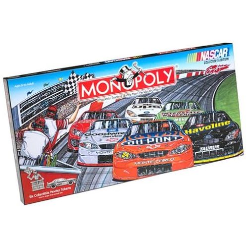 해즈브로 Hasbro Monopoly NASCAR Collectors Edition