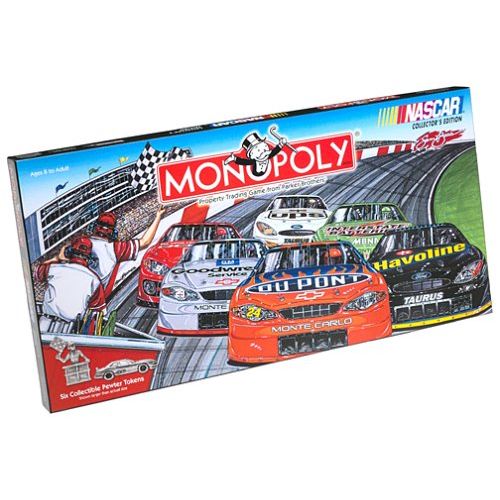 해즈브로 Hasbro Monopoly NASCAR Collectors Edition