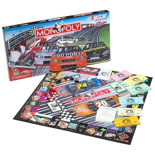 해즈브로 Hasbro Monopoly NASCAR Collectors Edition