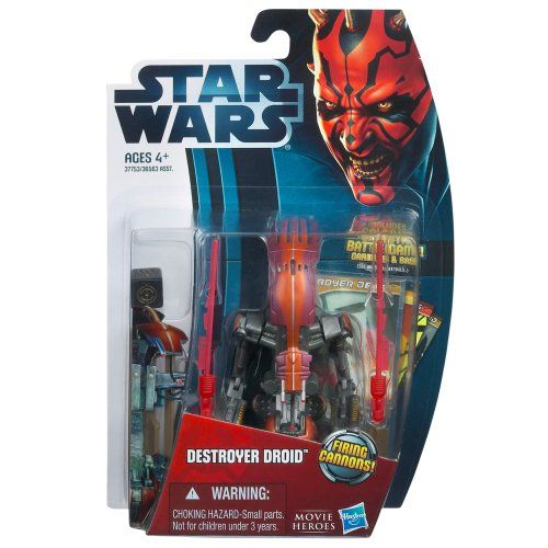 해즈브로 Star Wars: Movie Legends 2012 Episode I The Phantom Menace 3.75 inch Destroyer Droid Action Figure by Hasbro