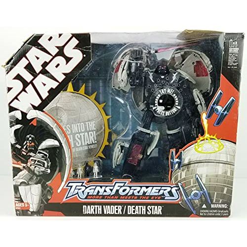 해즈브로 Hasbro Star Wars 30th Anniversary Darth Vader to Death Star Transformers HUGE Figure