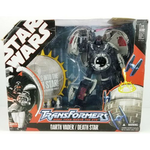 해즈브로 Hasbro Star Wars 30th Anniversary Darth Vader to Death Star Transformers HUGE Figure