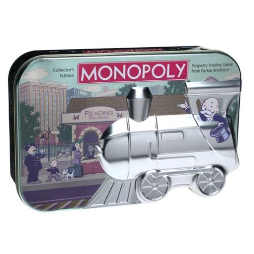 해즈브로 Hasbro Monopoly Game Collectors Edition Embossed Tin