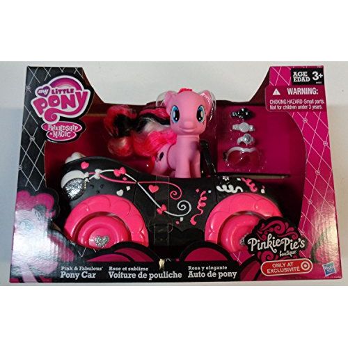 해즈브로 Hasbro My Little Pony Pinkie Pies Boutique Pink & Fabulous Pony Car