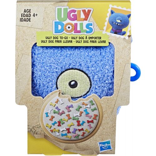 해즈브로 Hasbro Uglydolls Ugly Dog to-Go Stuffed Plush Toy, 5 Tall