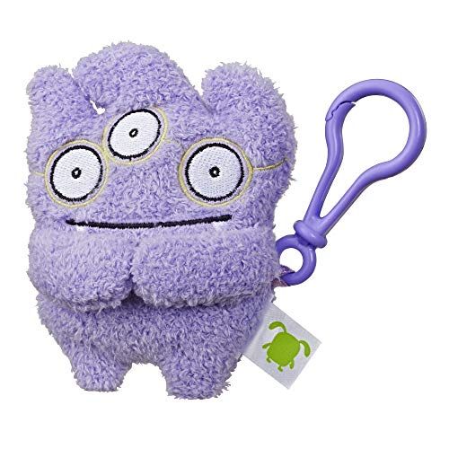 해즈브로 Hasbro Uglydolls Tray to-Go Stuffed Plush Toy with Clip, 5 Tall