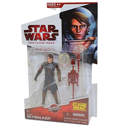 해즈브로 Hasbro Star Wars 2009 Clone Wars Animated Action Figure CW-21 Anakin Skywalker (Space Suit)