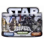 Hasbro 85211 Star Wars Galactic Heroes Mini-Figure 2 Pack - Obi-Wan Kenobi & Darth Vader