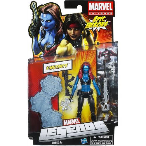 해즈브로 Hasbro Marvel Universe Marvel Legends Epic Heroes Series X-Mutants Mystique 6-inch Action Figure