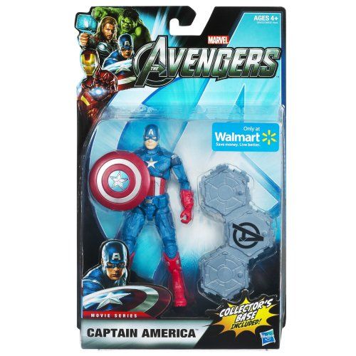 해즈브로 Marvel Legends Avengers Movie Exclusive 6 Inch Action Figure Captain America ... by Hasbro