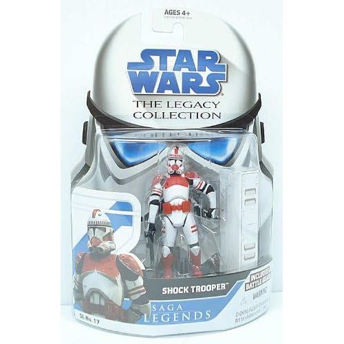 해즈브로 Hasbro Star Wars Clone Wars Saga Legends Action Figure SL No. 17 Shock Trooper