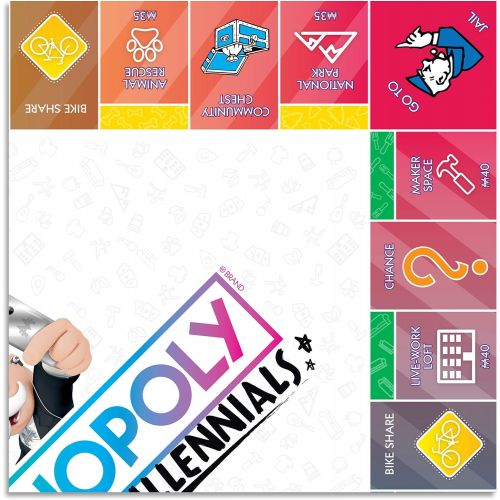 해즈브로 Hasbro Monopoly for Millennials Board Game