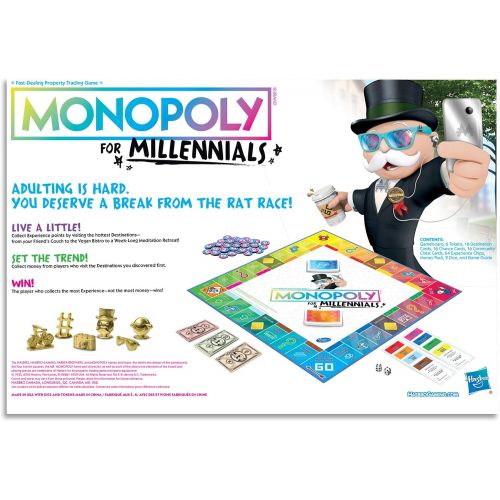 해즈브로 Hasbro Monopoly for Millennials Board Game