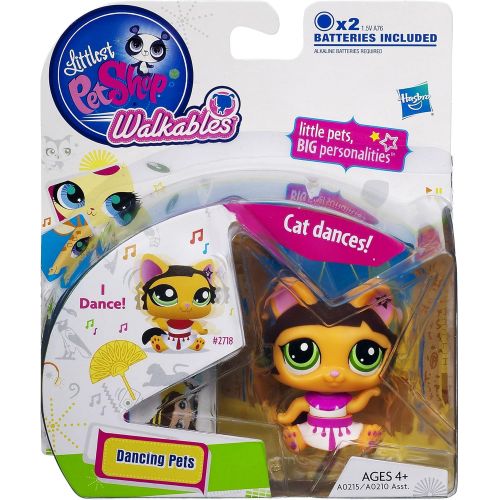 해즈브로 Hasbro Littlest Pet Shop Walkables Dancing Pets Cat Figure