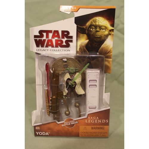 해즈브로 Hasbro Star Wars Legacy Collection 2009 Saga Legends Yoda Action Figure SL09