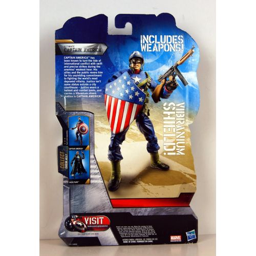 해즈브로 Hasbro Captain America Comic Exclusive 6 Inch Action Figure Ultimate Captain America