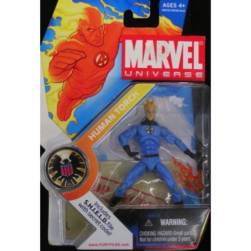 해즈브로 Hasbro Marvel Universe 3 3/4 Series 2 Action Figure Human Torch