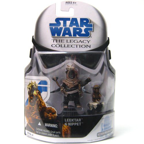 해즈브로 Hasbro Star Wars The Leagacy Collection Ewoks Leektar and amp; Nippert Action Figure