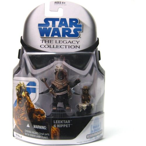 해즈브로 Hasbro Star Wars The Leagacy Collection Ewoks Leektar and amp; Nippert Action Figure