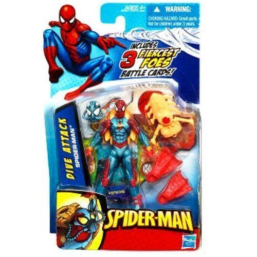 해즈브로 Hasbro Spider-Man 2010 Dive Attack Spider-Man Action Figure