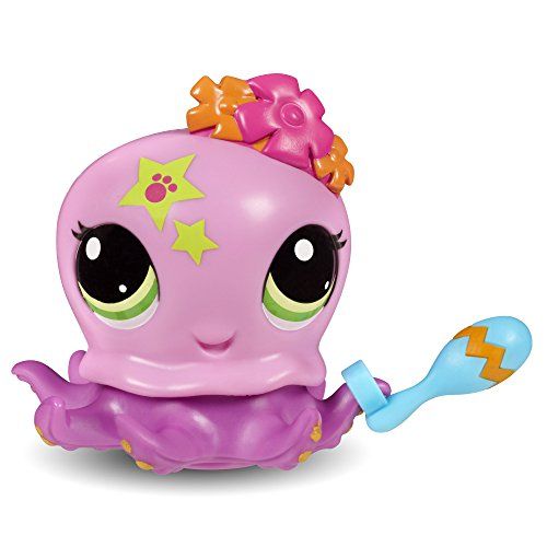 해즈브로 Hasbro Littlest Pet Shop Walkables Dancing Pets Octopus Figure