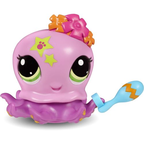 해즈브로 Hasbro Littlest Pet Shop Walkables Dancing Pets Octopus Figure