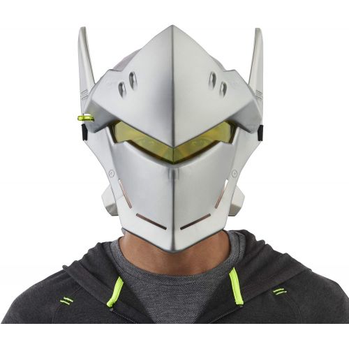 해즈브로 Hasbro Overwatch Genji Roleplay Mask with Flip-Up Visor & Head Wrap Accessory - Blizzard Video Game Characters