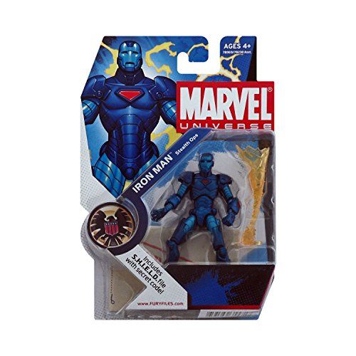 해즈브로 Hasbro Marvel Universe 3 3/4 Series 1 Action Figure Iron Man (Stealth Armor)