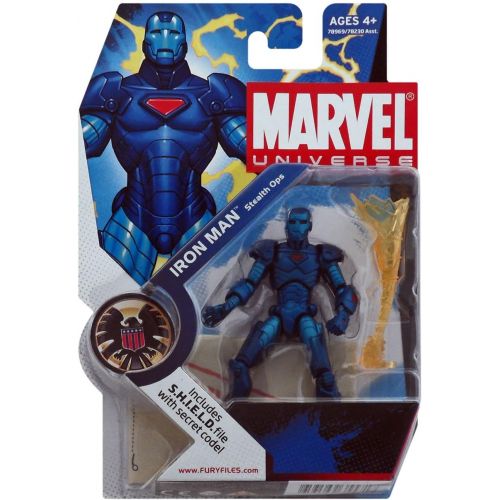 해즈브로 Hasbro Marvel Universe 3 3/4 Series 1 Action Figure Iron Man (Stealth Armor)