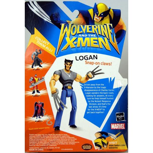 해즈브로 Hasbro X-Men Wolverine Animated Action Figure Logan