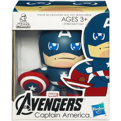 해즈브로 Hasbro Marvel Avengers Mini Muggs Captain America Vinyl Figure