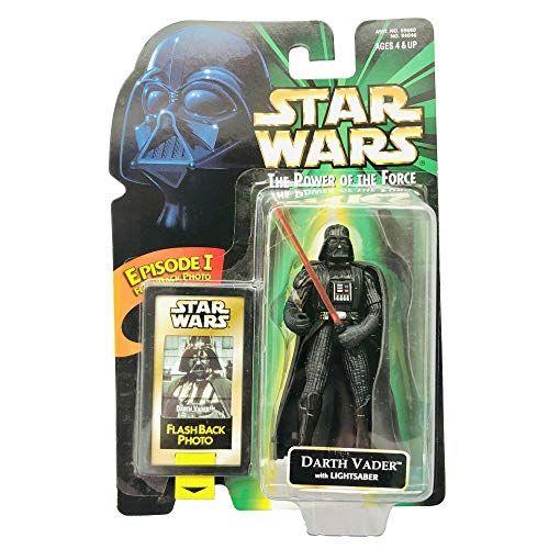 해즈브로 Hasbro Star Wars Power of the Force POTF2 Flashback Darth Vader Action Figure