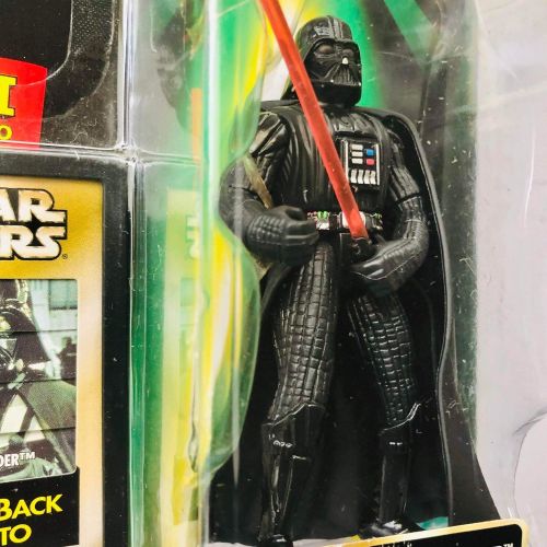 해즈브로 Hasbro Star Wars Power of the Force POTF2 Flashback Darth Vader Action Figure