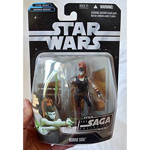 해즈브로 Hasbro Star Wars Expanded Universe Saga Collection 2006 Aurra Sing Action Figure #70