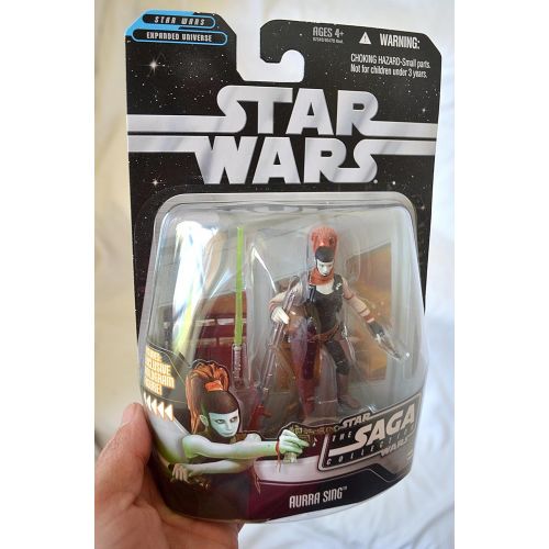 해즈브로 Hasbro Star Wars Expanded Universe Saga Collection 2006 Aurra Sing Action Figure #70